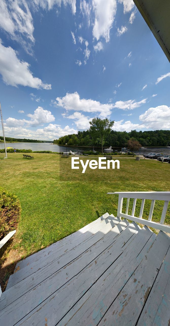 SCENIC VIEW OF GRASS LANDSCAPE AGAINST SKY