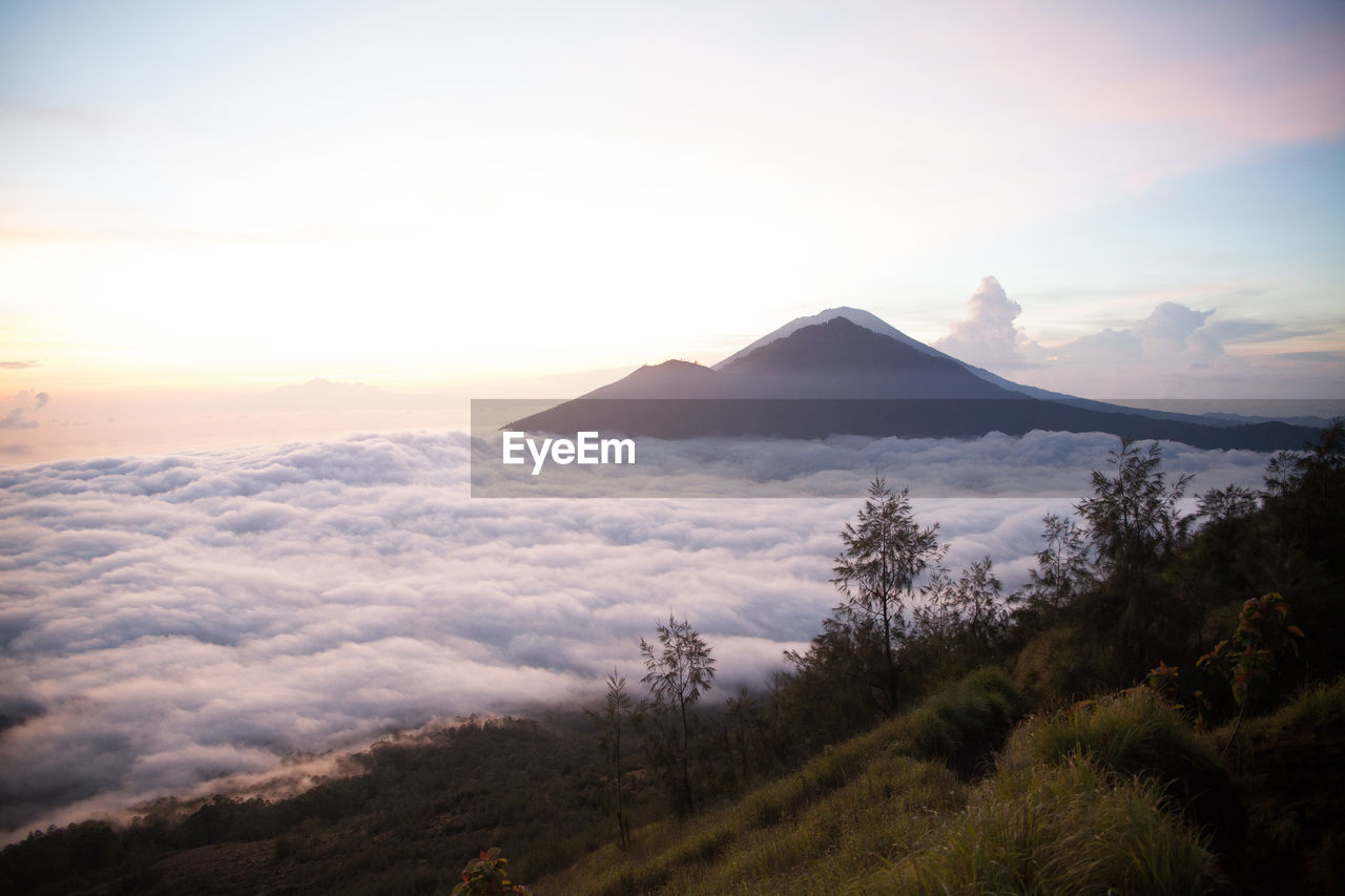 Mountains at sunrise