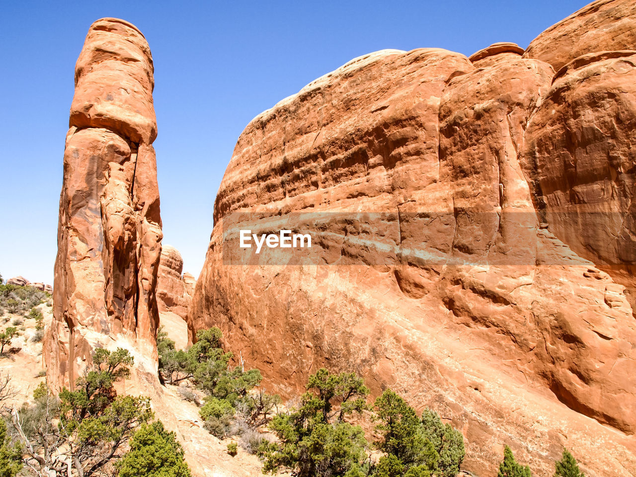 VIEW OF ROCK FORMATION