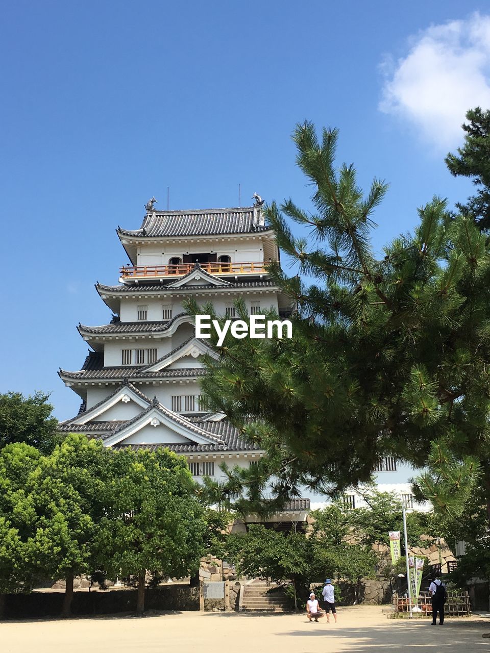 LOW ANGLE VIEW OF TEMPLE