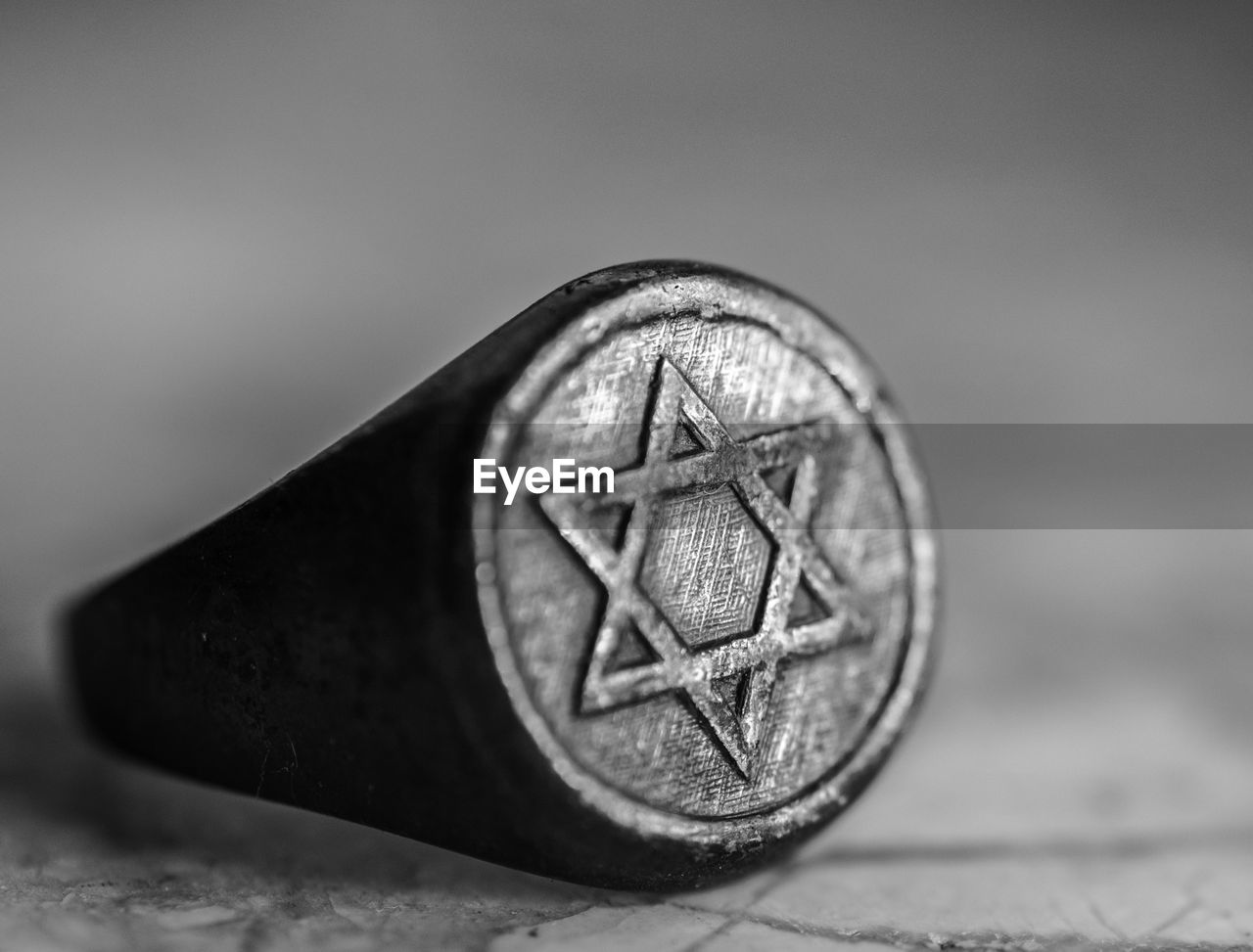 Ring with star of david