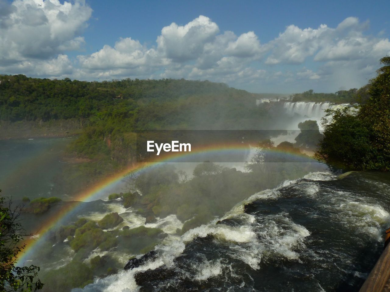 SCENIC VIEW OF RAINBOW AGAINST SKY