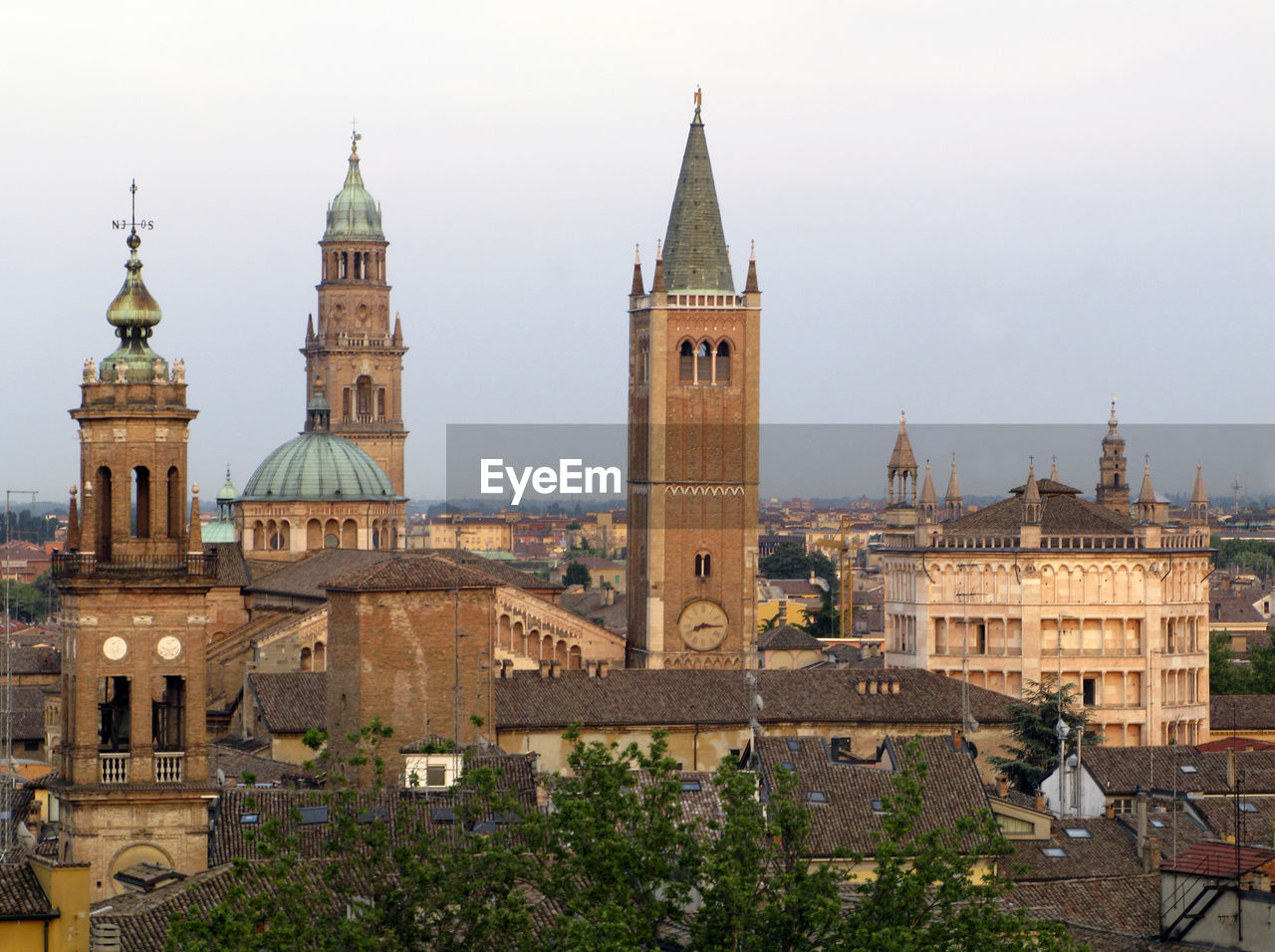 View of the city center, battistero on the right