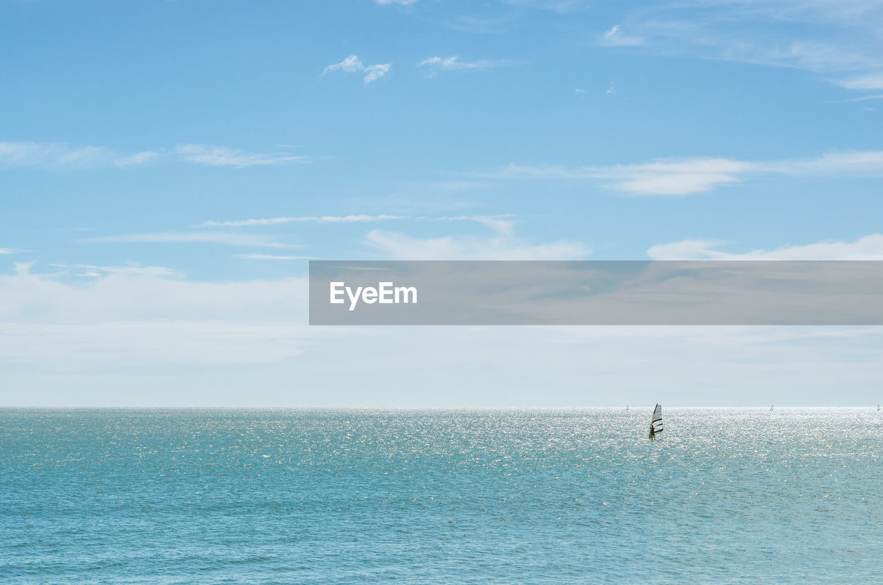 VIEW OF SEA AGAINST SKY