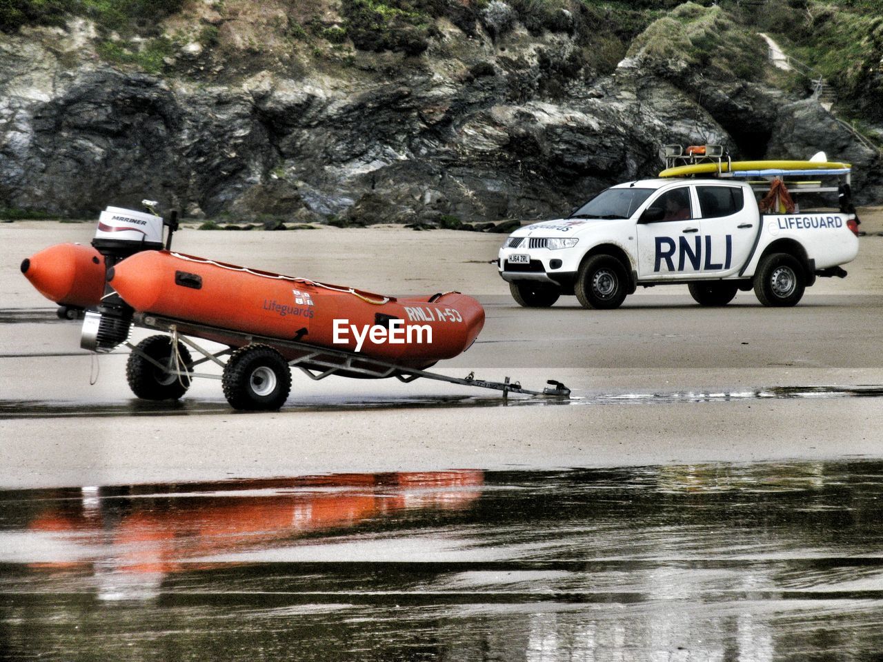 CAR ON WATER