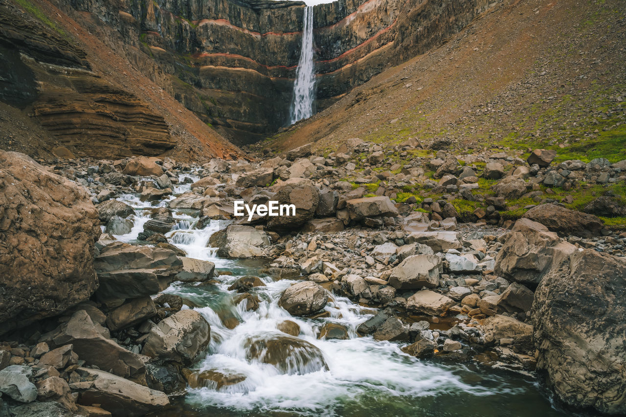 RIVER FLOWING THROUGH ROCKS