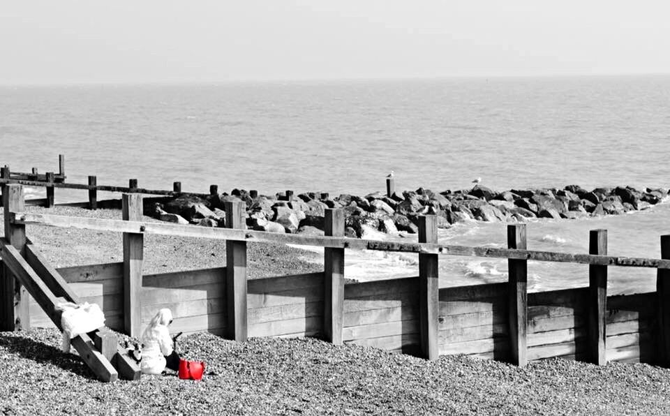 VIEW OF SEA AGAINST THE SKY