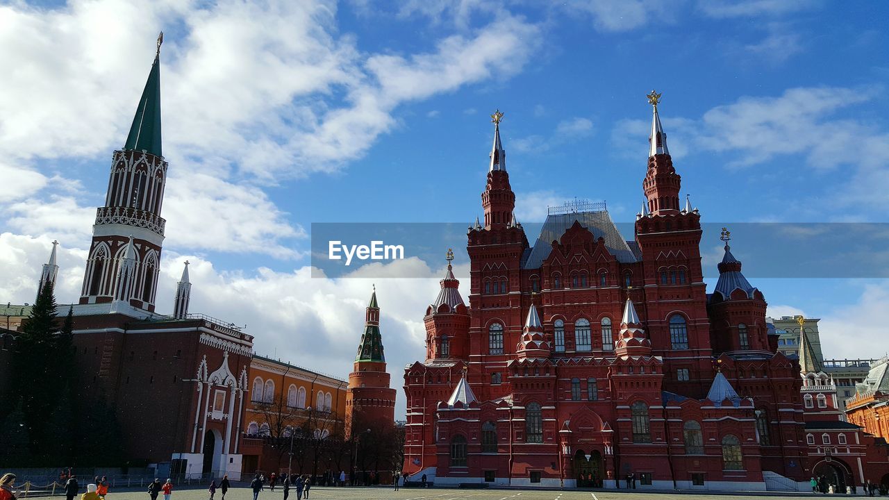 CATHEDRAL AGAINST SKY