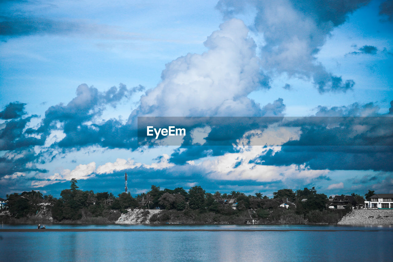 SCENIC VIEW OF SWIMMING POOL AGAINST SKY