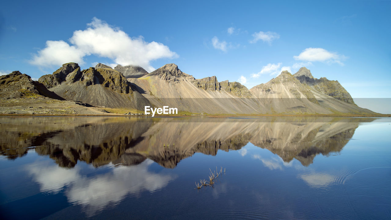 Vestrahorn mountain, iceland 