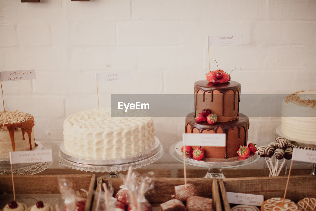 RED CAKE ON TABLE