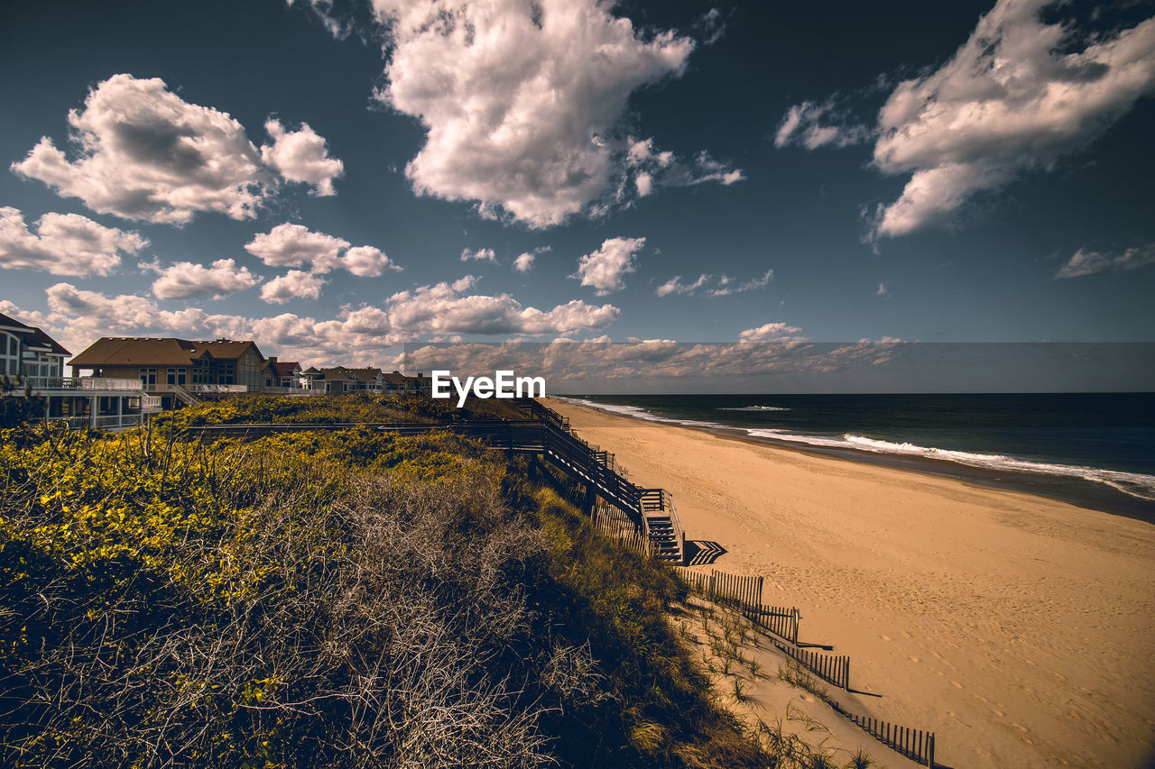 PANORAMIC VIEW OF SEA AGAINST SKY