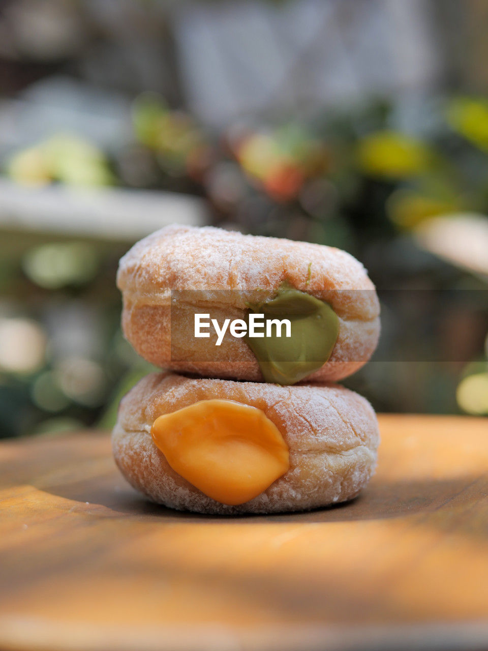 close-up of food on table