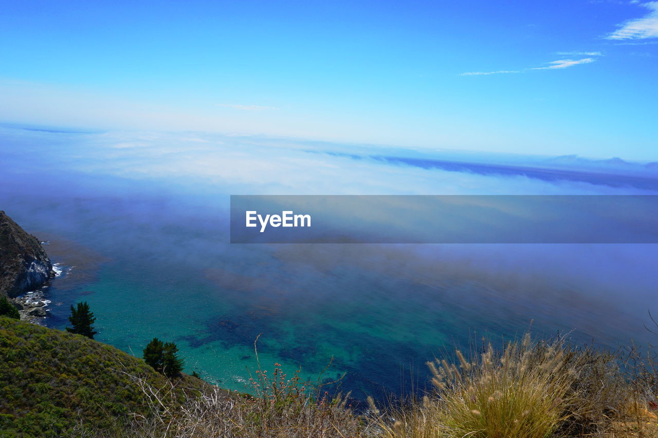 AERIAL VIEW OF LANDSCAPE AGAINST SKY