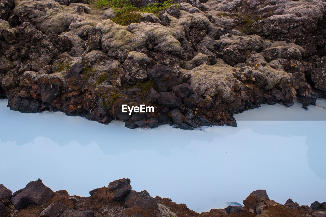 Scenic view of mountain against sky