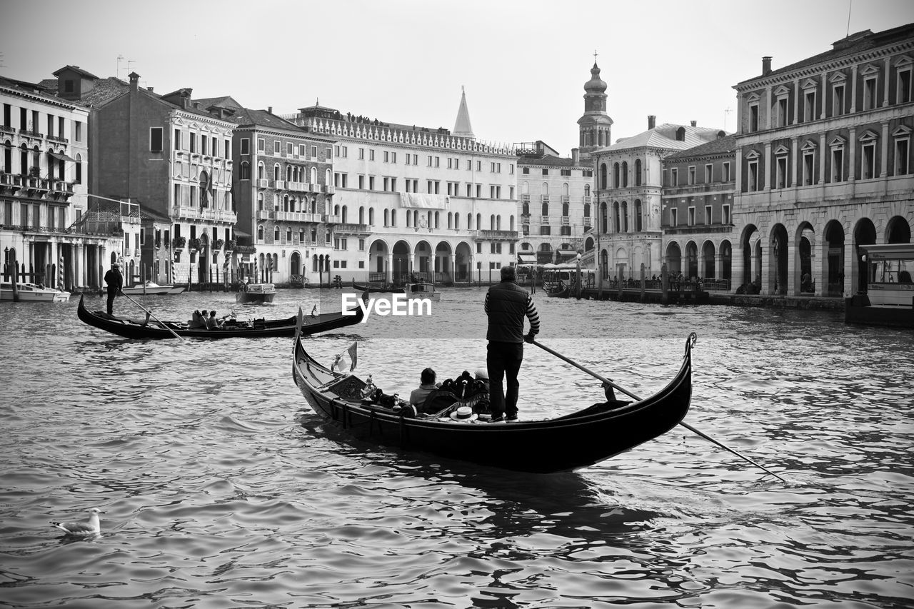 MAN IN CANAL