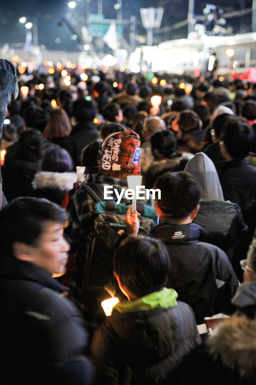 CROWD AT MUSIC FESTIVAL