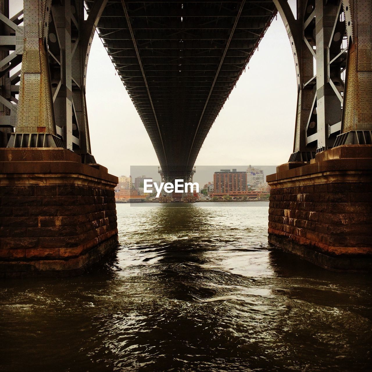 Williamsburg bridge over east river