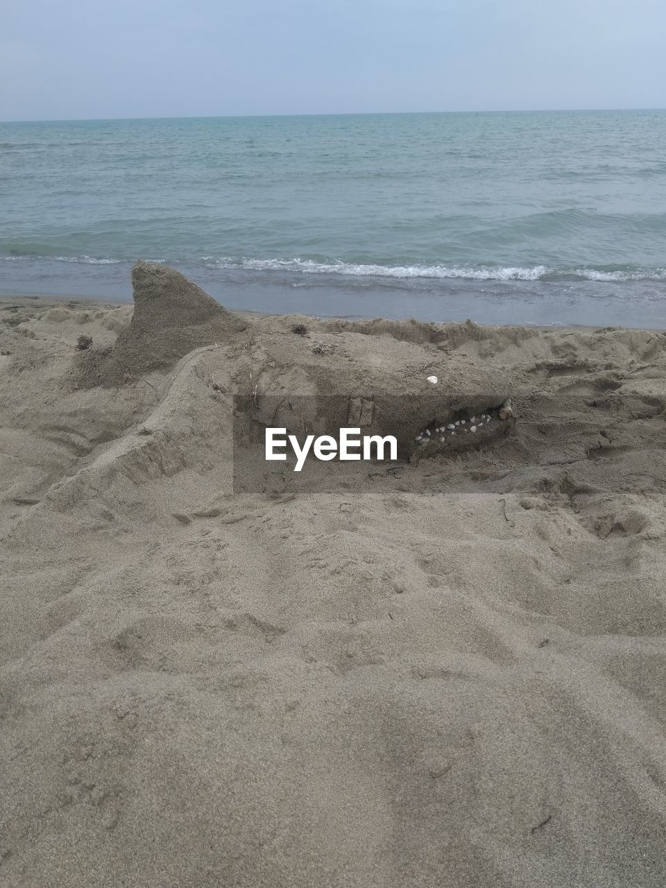 SCENIC VIEW OF SANDY BEACH AGAINST CLEAR SKY
