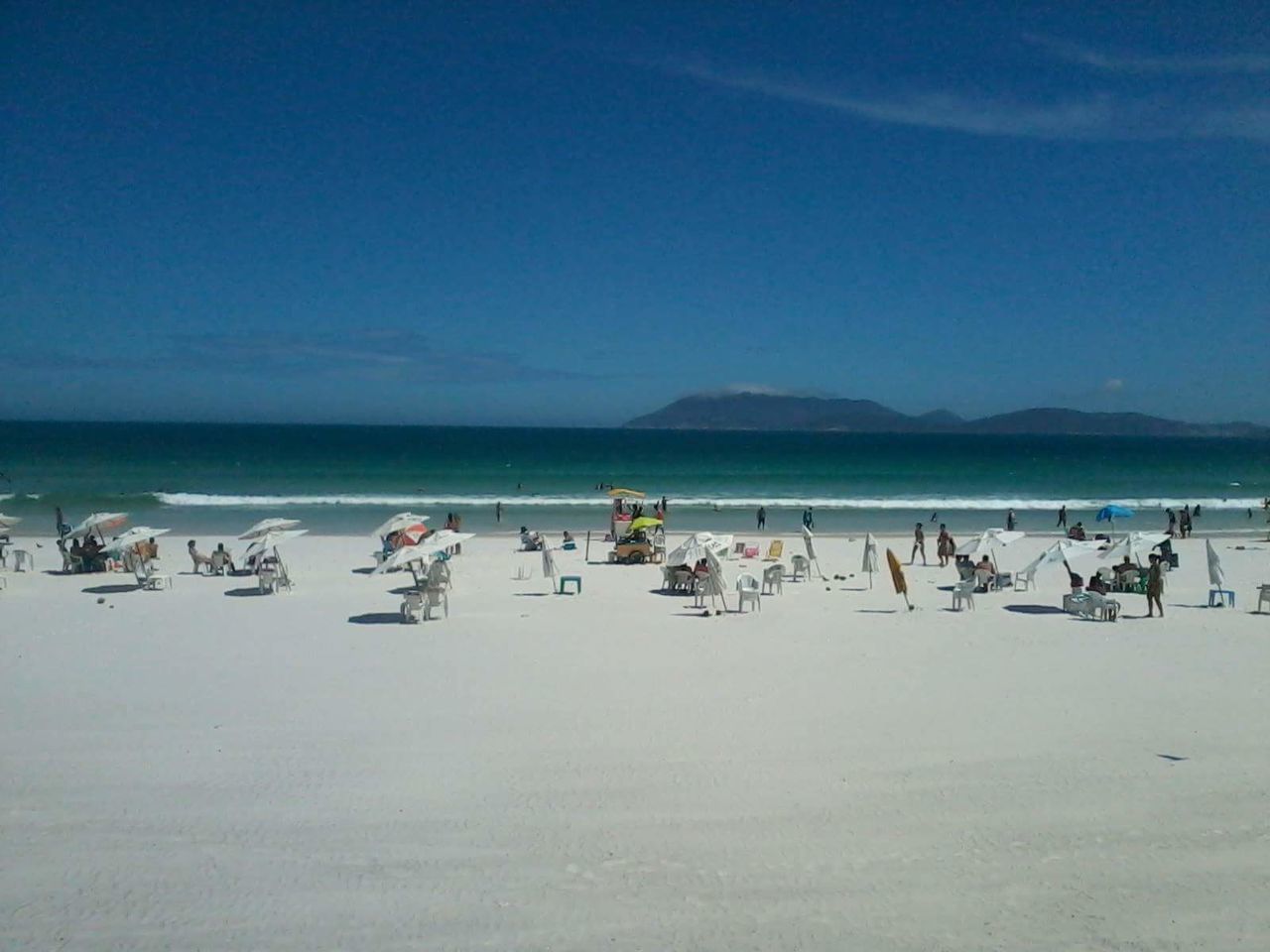 GROUP OF PEOPLE ON BEACH