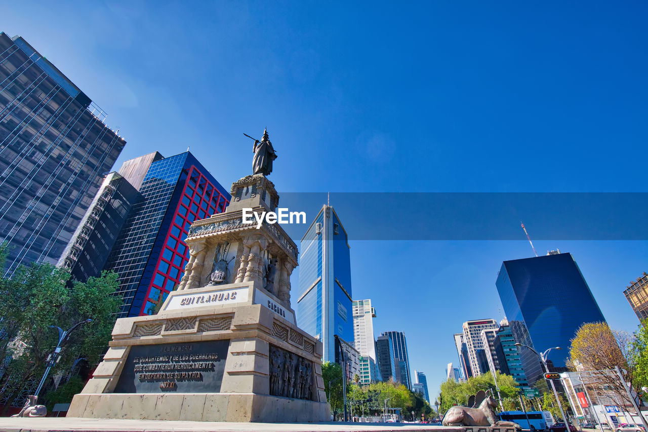 LOW ANGLE VIEW OF BUILDINGS AGAINST SKY