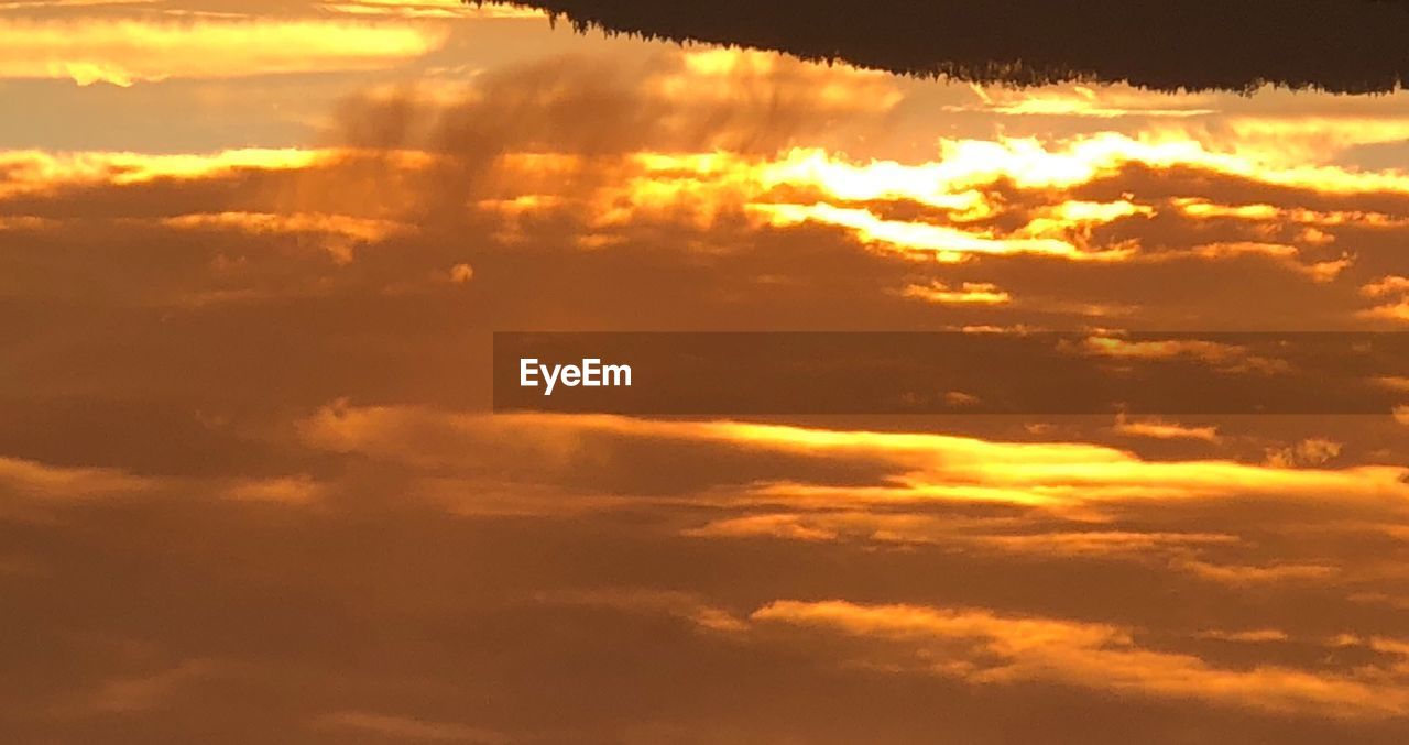 LOW ANGLE VIEW OF SKY DURING SUNSET