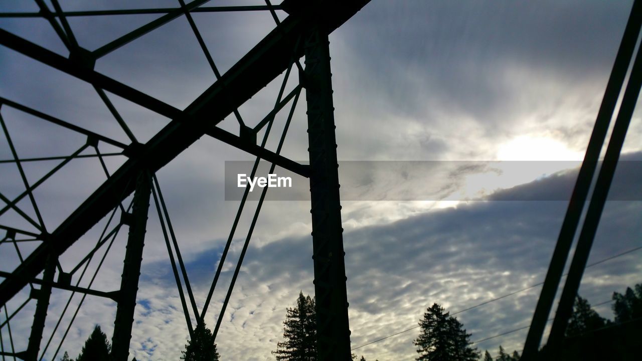 LOW ANGLE VIEW OF SILHOUETTE TREE AGAINST SKY