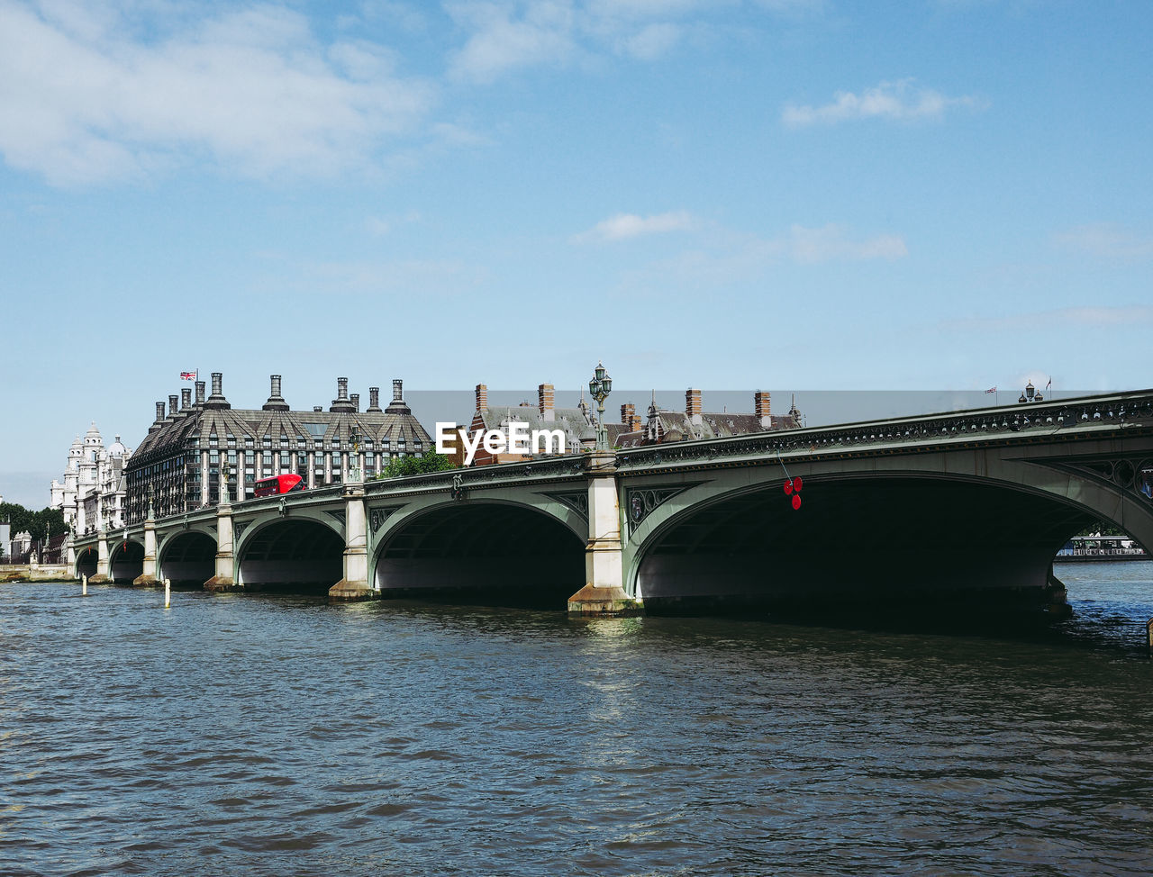 ARCH BRIDGE OVER RIVER