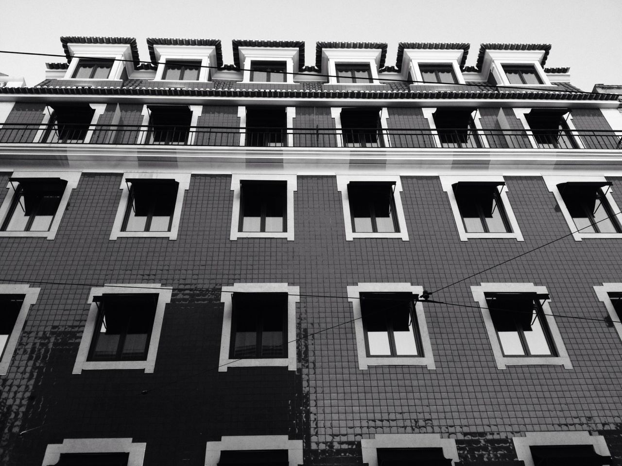 LOW ANGLE VIEW OF BUILDINGS