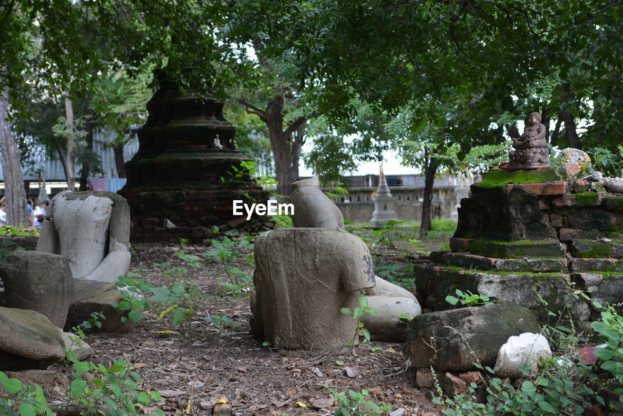 Statue in temple
