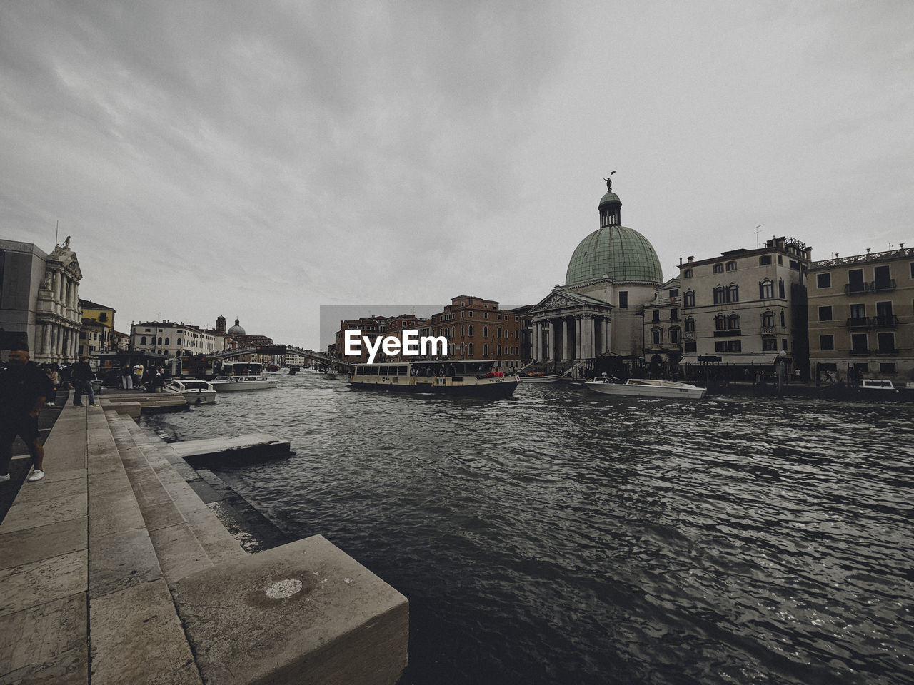 Santa lucia gran canal venice