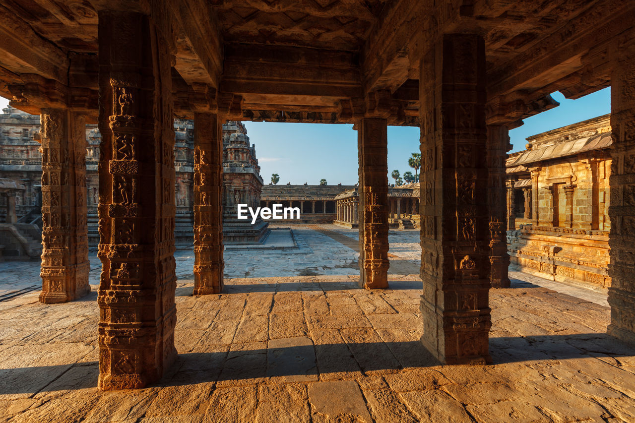 Airavatesvara temple in darasuram. tamil nadu, india