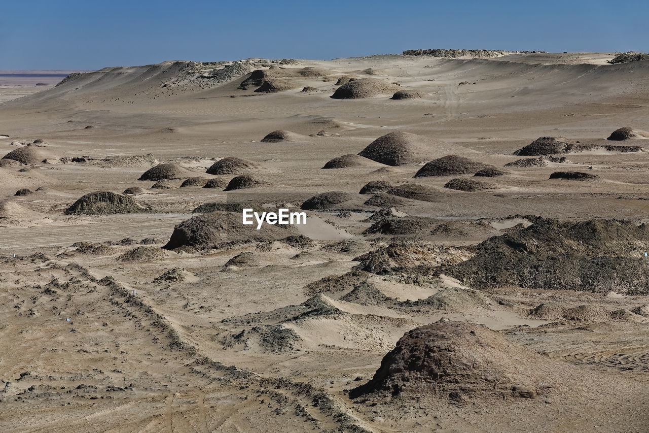 SAND DUNES IN DESERT