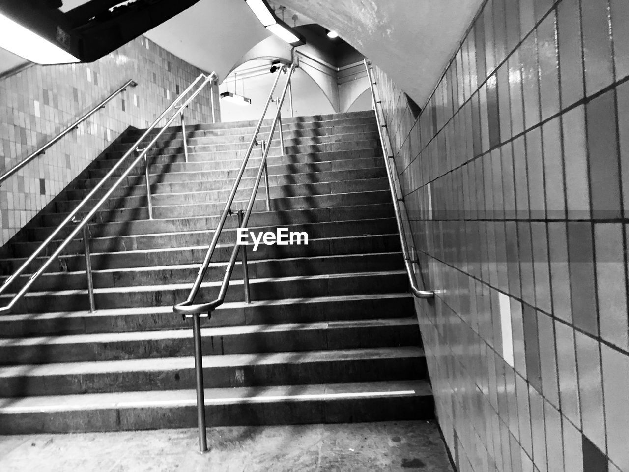 LOW ANGLE VIEW OF STEPS IN BUILDING