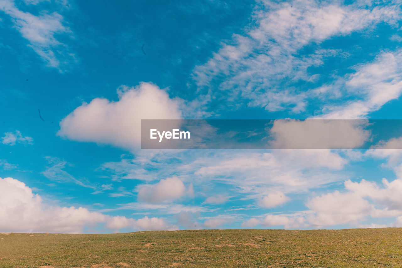 SCENIC VIEW OF SKY OVER LAND