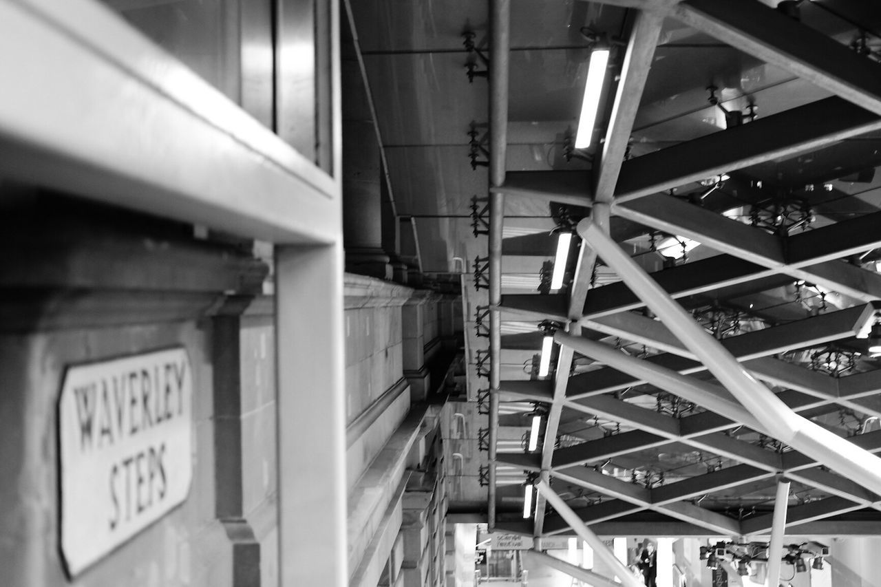 Interior of waverley station