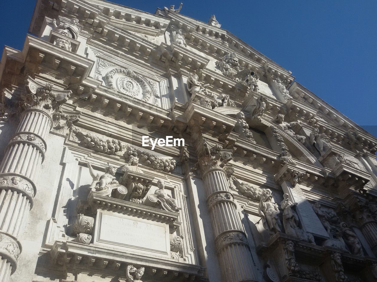 LOW ANGLE VIEW OF TEMPLE