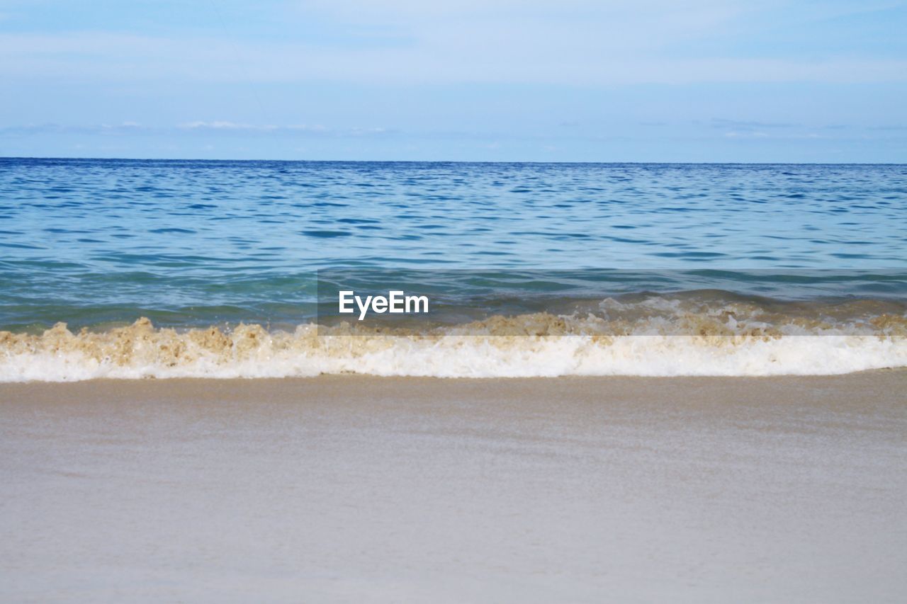 VIEW OF SEA AGAINST SKY