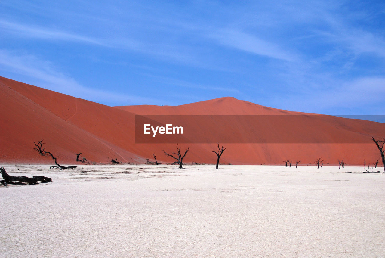 SCENIC VIEW OF DESERT AGAINST SKY