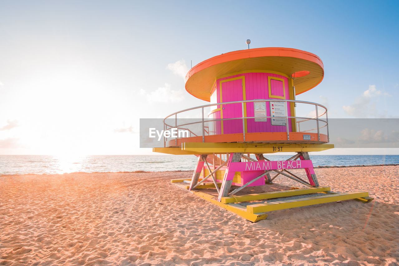 LIFEGUARD HUT ON BEACH