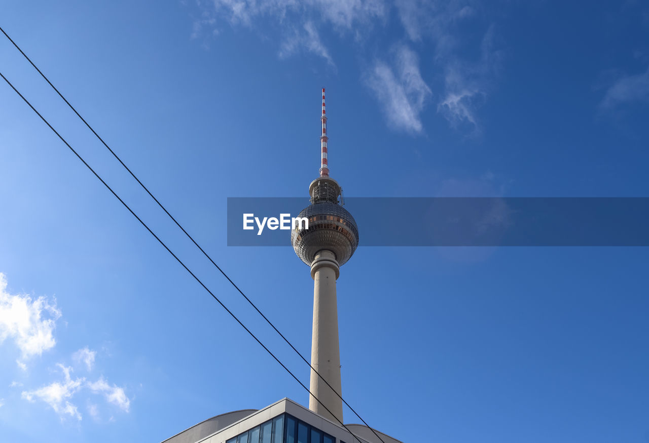 Berlin, germany - 03. october 2022 view of the famous alexanderplatz in berlin mitte during daytime