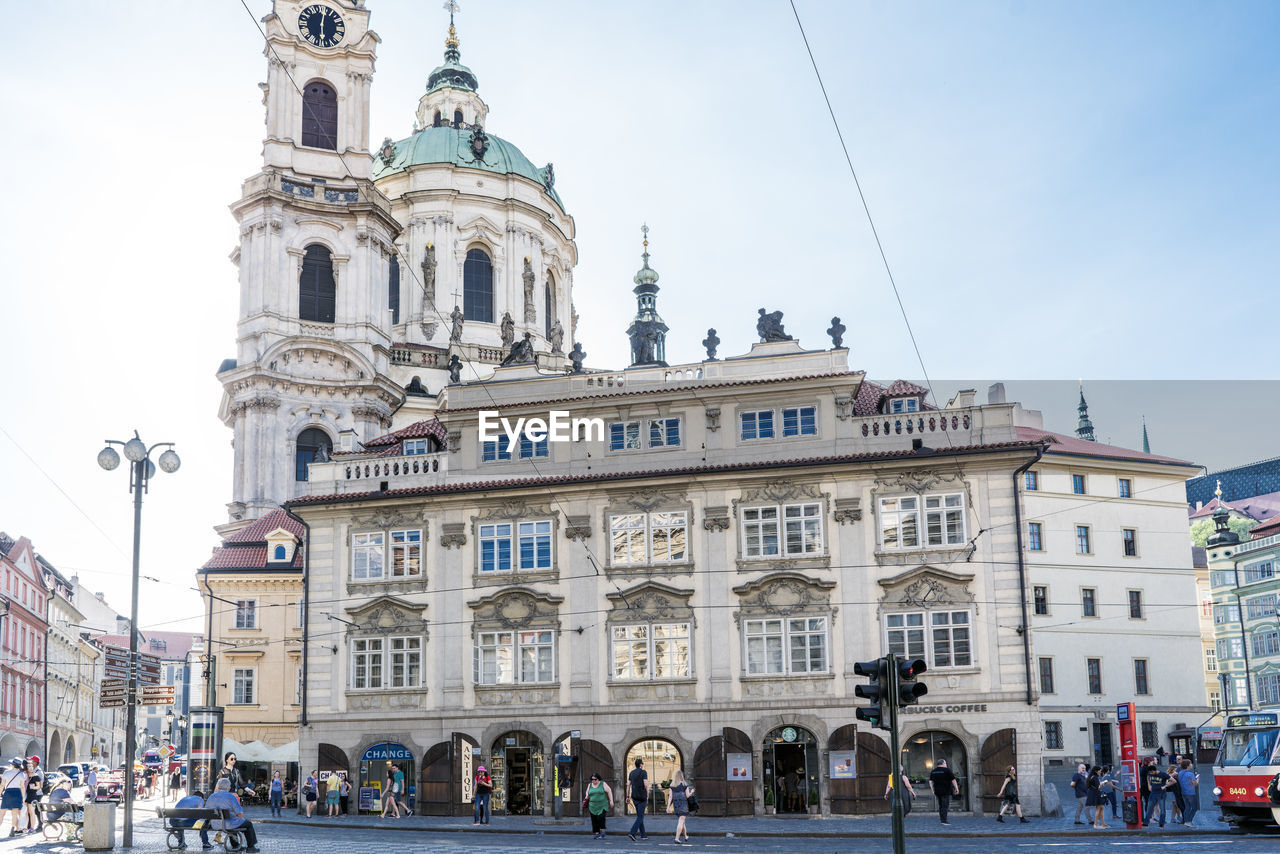 LOW ANGLE VIEW OF A CHURCH