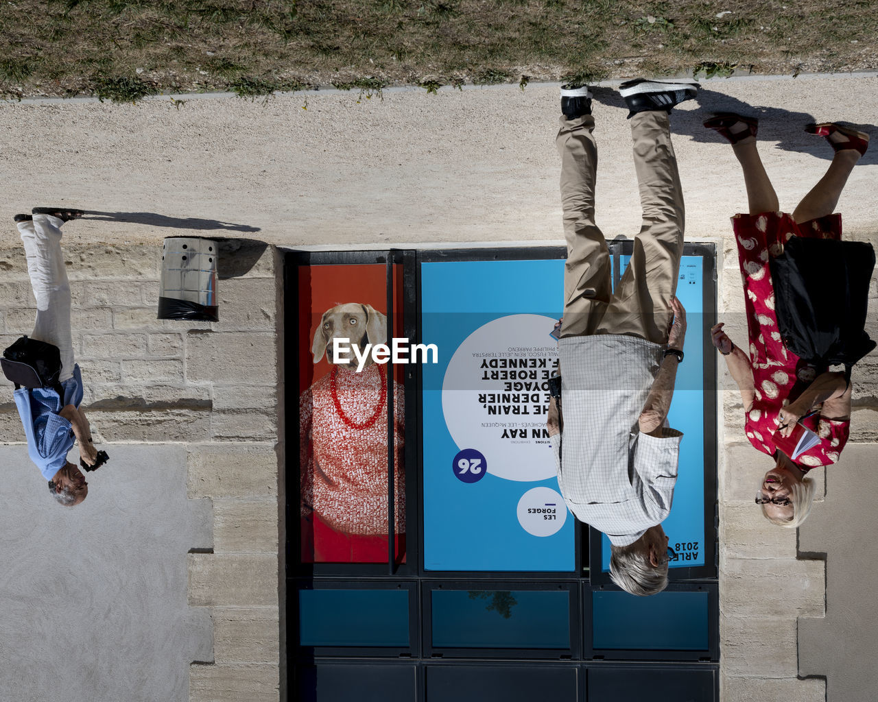 CLOTHES DRYING ON WALL