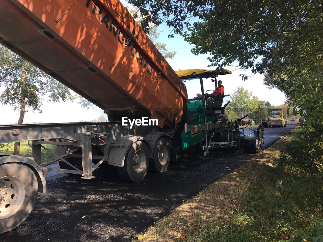 VIEW OF TRACTOR