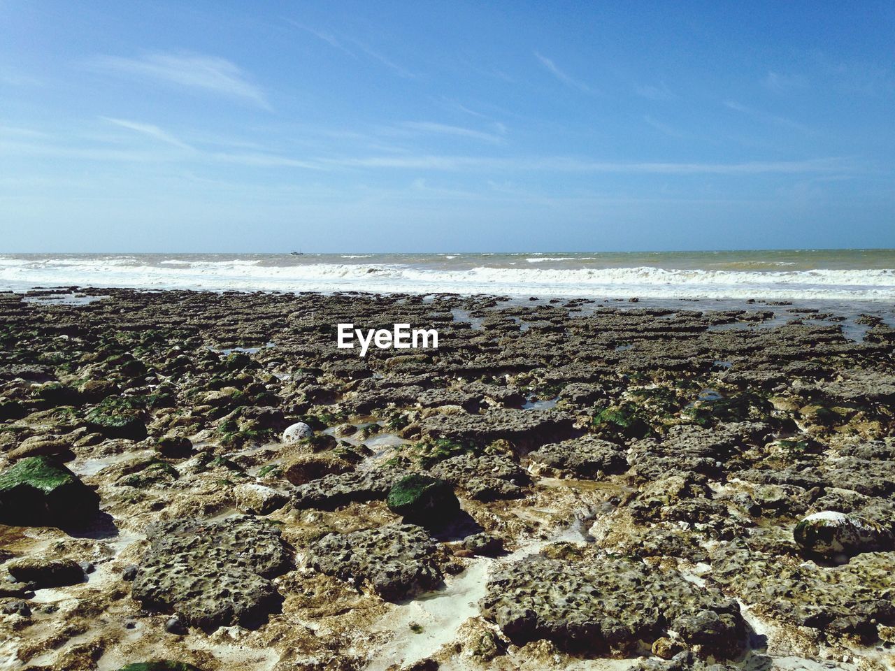 VIEW OF SEA AGAINST SKY