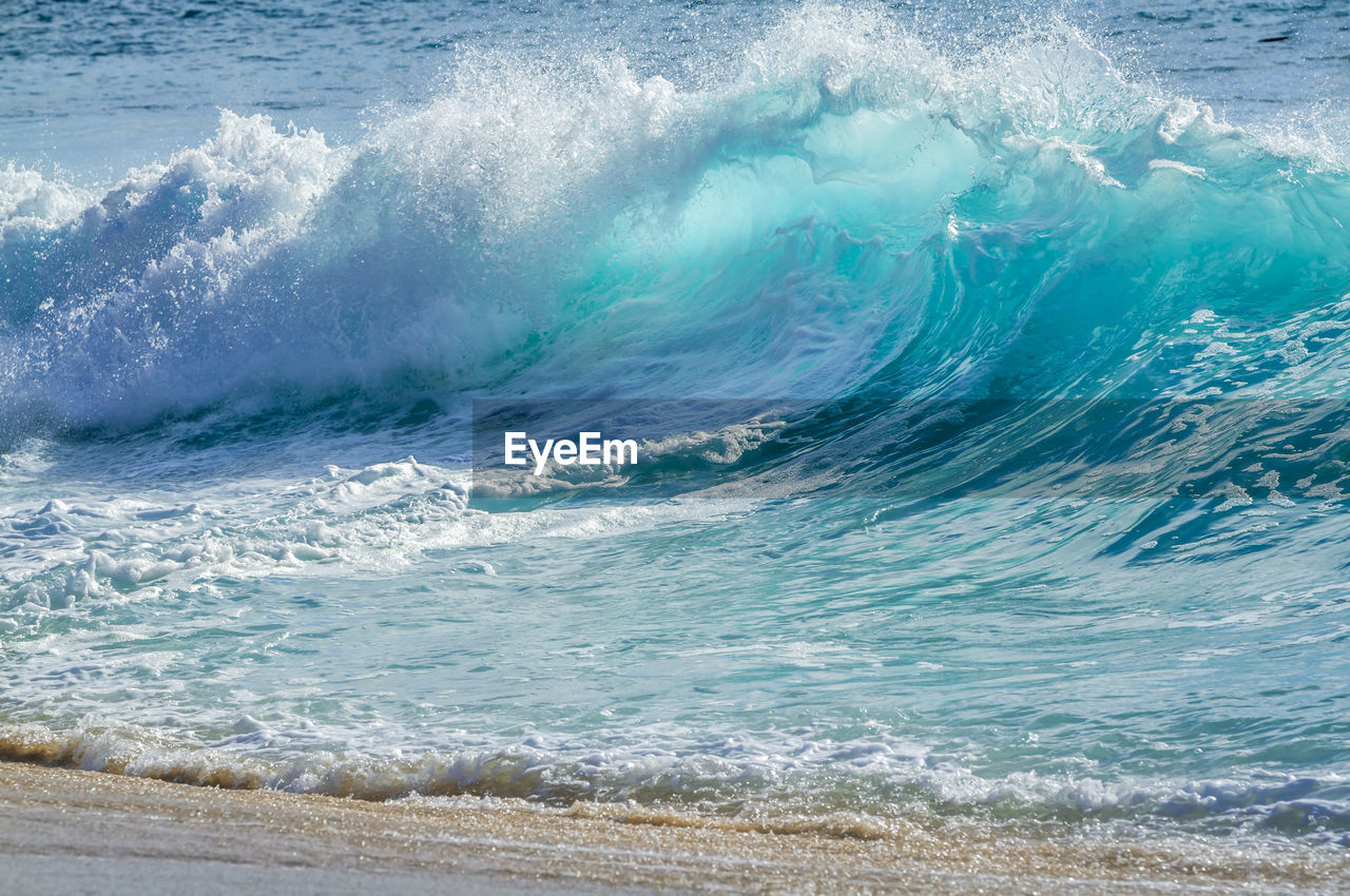 SCENIC VIEW OF SEA WAVES