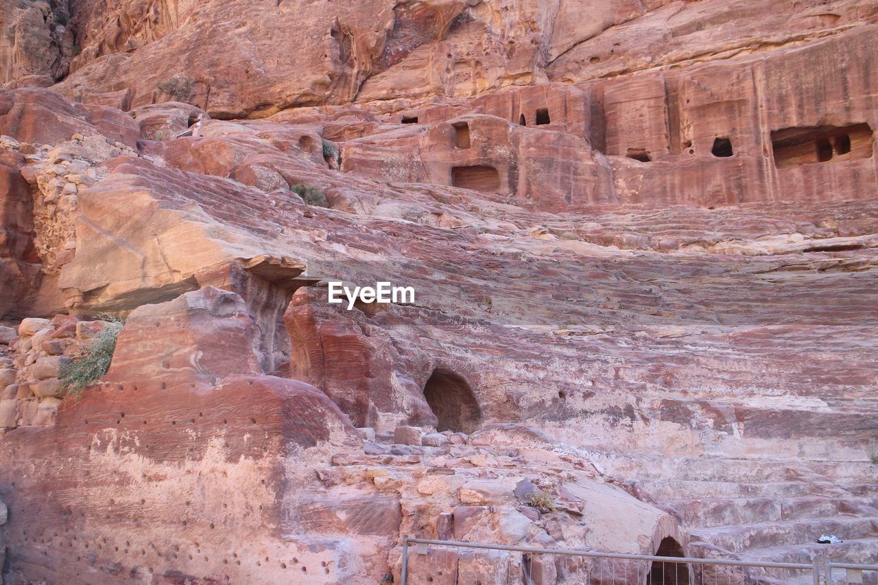 View of rock formation