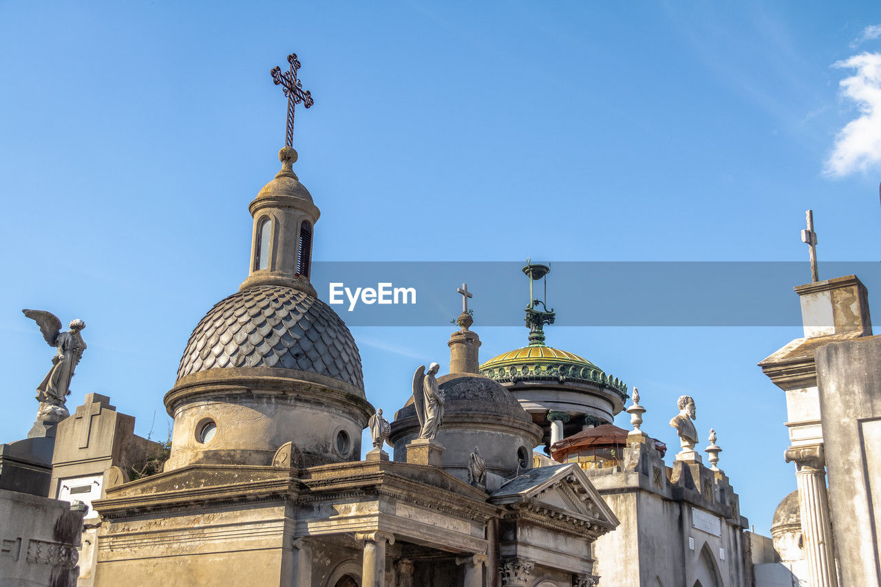 low angle view of historic church against sky