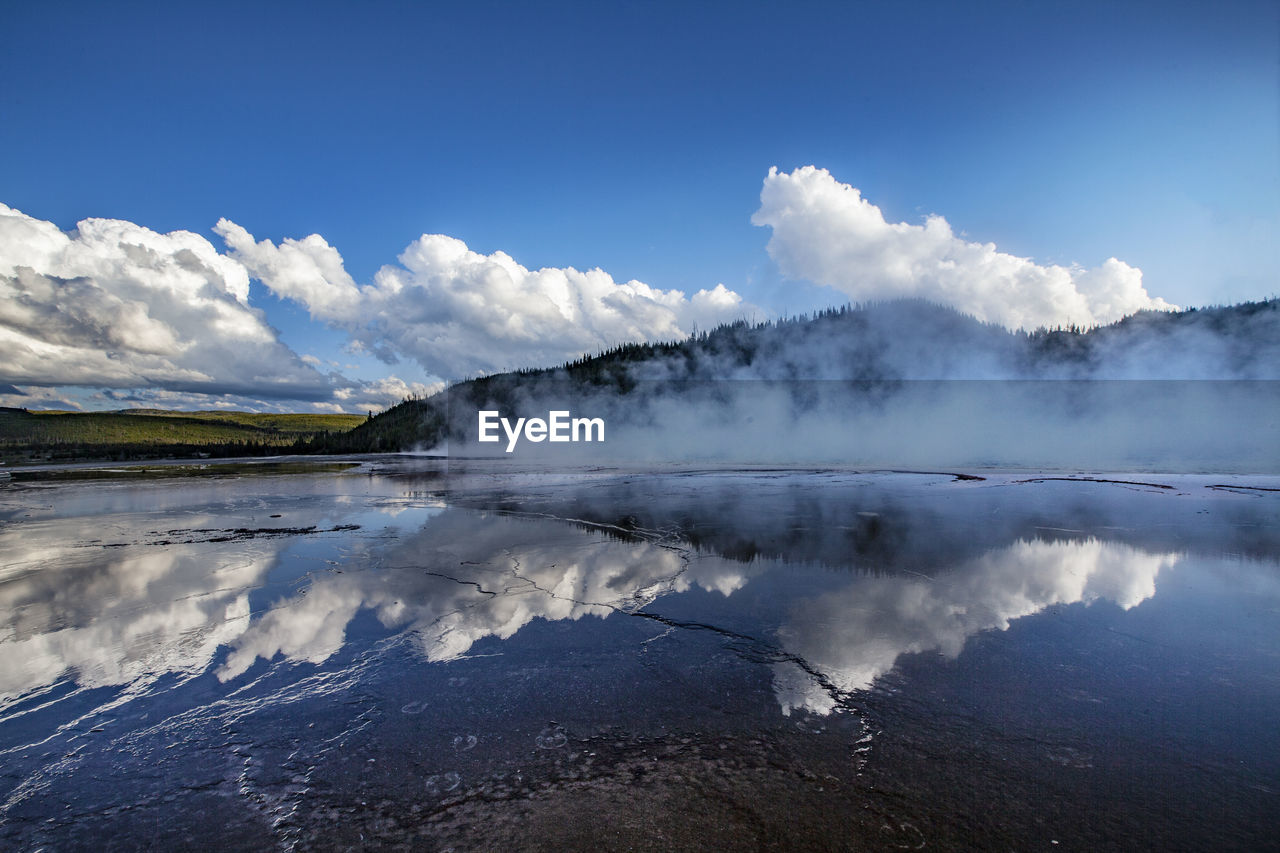 Yellowstone's geysers and thermal vents