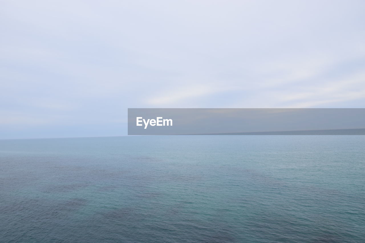 IDYLLIC SHOT OF SEA AGAINST SKY